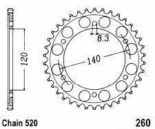 Couronne aluminium 45 dents_1