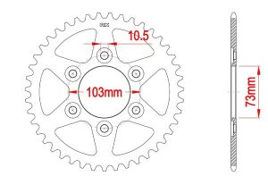 Couronne acier 40 dents