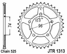 Couronne acier 40 dents_1