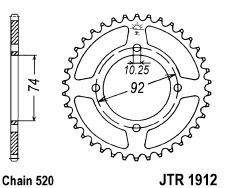 Couronne alu 38 dents_1