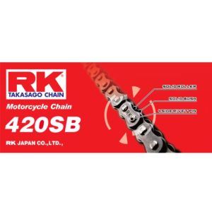 Chaine RK 420 renforcée 108M