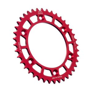 Couronne aluminium ROUGE 51 dents_1