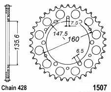 Couronne aluminium 49 dents_1