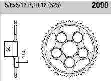 Couronne aluminium 41 dents_1