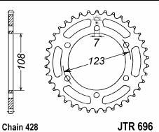 Couronne acier 49 dents