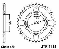 Couronne acier 47 dents