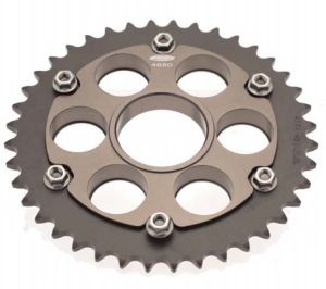 Sprocket carrier en atw aluminium 45 tanden