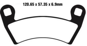 Jeu de plaquettes de frein racing métalliques PREMIER