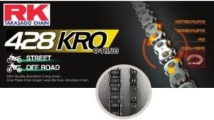 Chaine RK 428 o'ring renforcée 80M