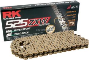 Chaine RK XW Ring SuperBike gold 114 M