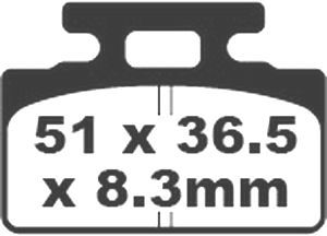 Remblokken PREMIER Kevlar